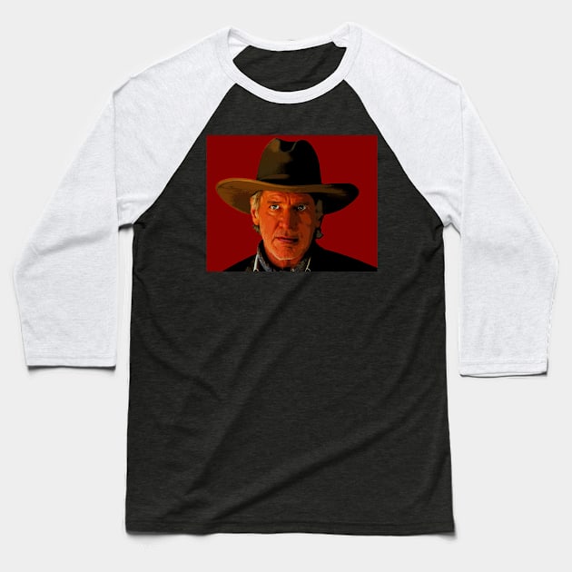 harrison ford Baseball T-Shirt by oryan80